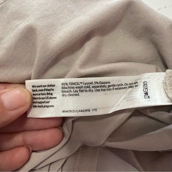 Eileen Fisher Womens Fine Jersey Mock Turtleneck Size Small Sleeveless Bone - Picture 5 of 12